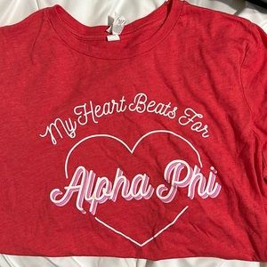 Alpha Phi shirt